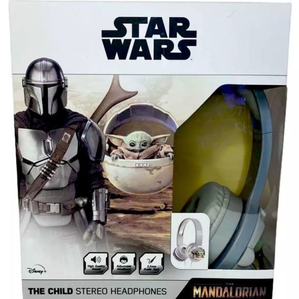BNIB The Child Stereo Headphones‎ Star Wars Mando